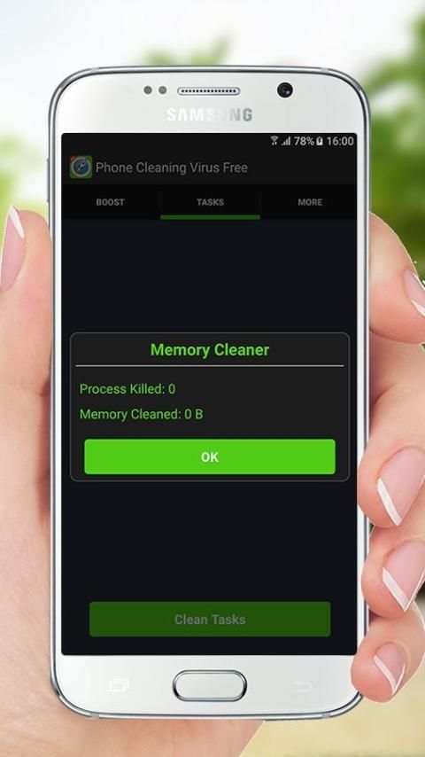 Phone Cleaning Virus Free screenshot 1