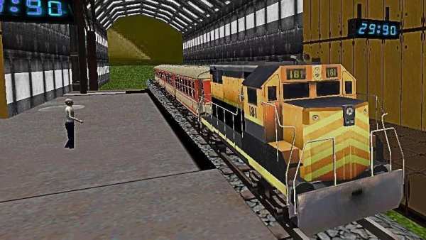 Train Driving Games 3D स्क्रीनशॉट 1