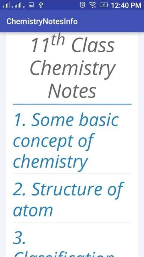 ChemistryNotesInfo स्क्रीनशॉट 5