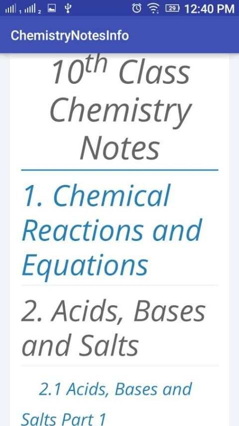 ChemistryNotesInfo स्क्रीनशॉट 6