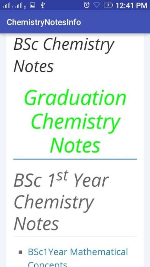 ChemistryNotesInfo स्क्रीनशॉट 3