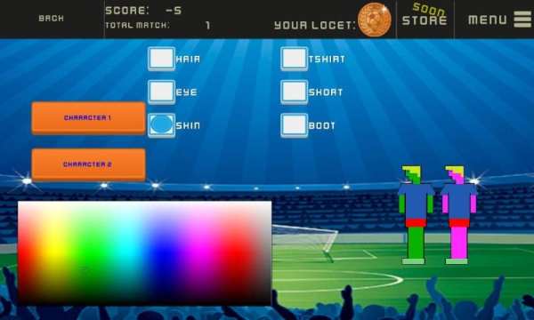 Cartoon Soccer Physics screenshot 4