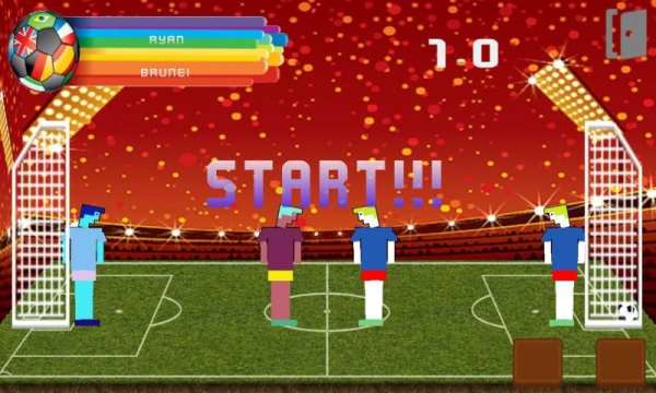Cartoon Soccer Physics screenshot 2