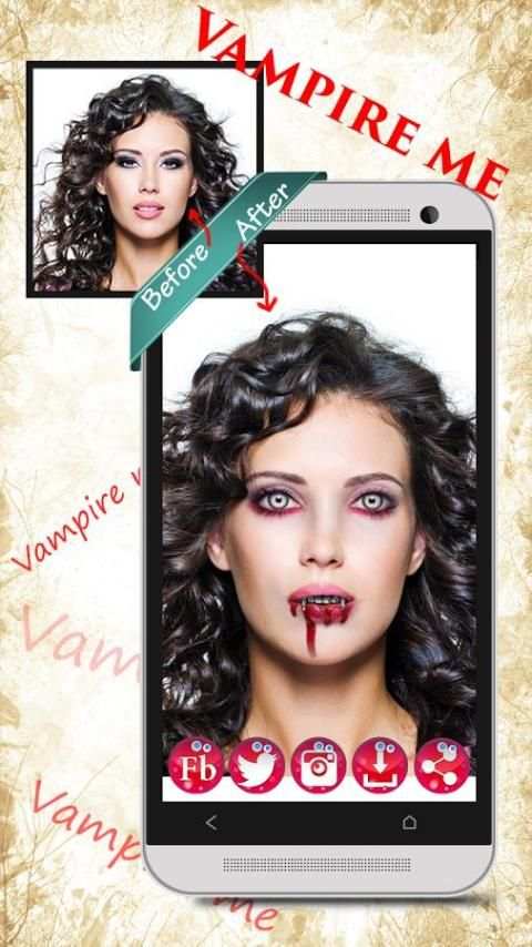 Vampir Editor Foto dan Efek screenshot 2