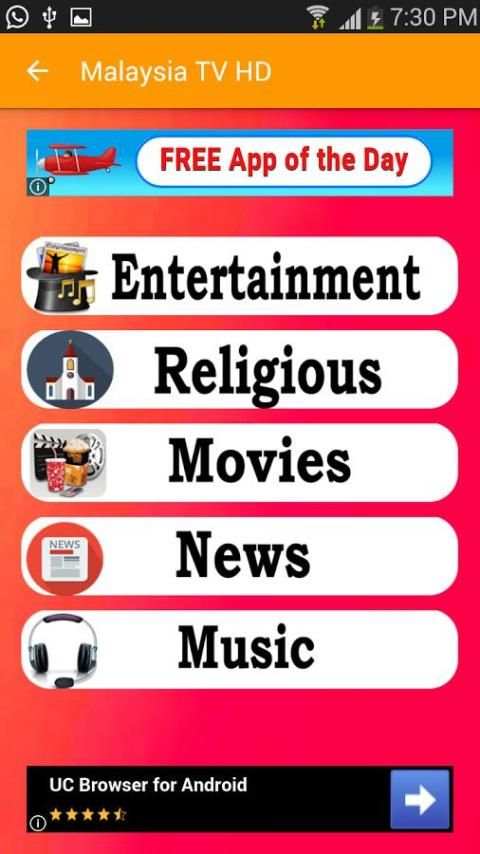 All Malaysia TV Channels HD screenshot 5