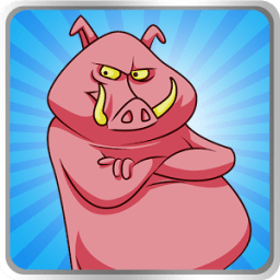 Angry Pink Piggy Boom иконка