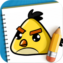 Draw A Bird Angry أيقونة