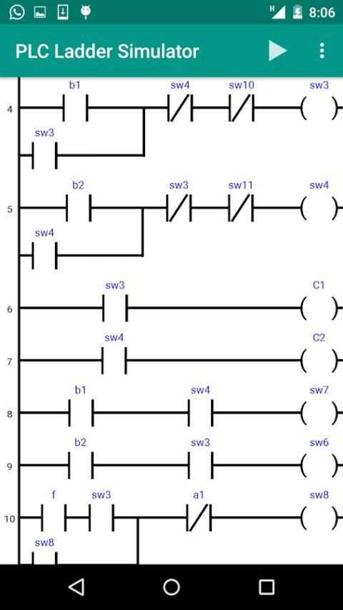 PLC Ladder Simulator screenshot 5