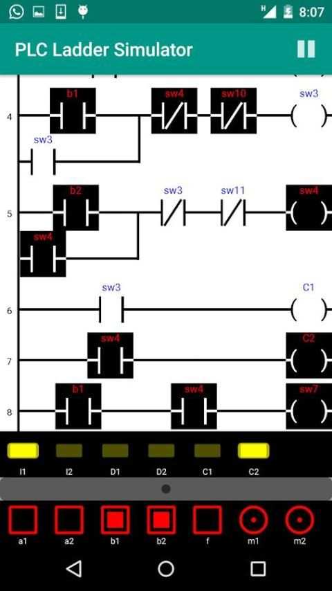 PLC Ladder Simulator screenshot 4