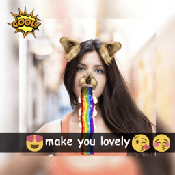 ikon Selfie Snapchat Photo Effect