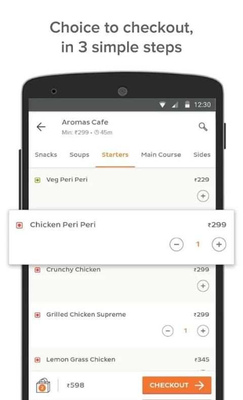 TinyOwl Food Ordering स्क्रीनशॉट 4