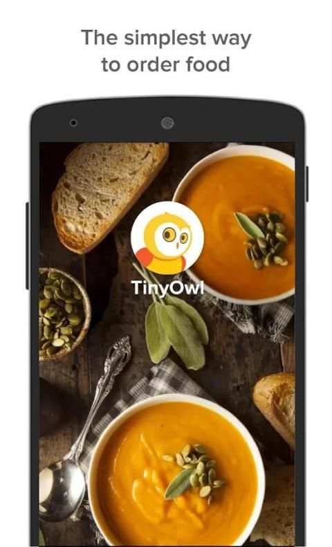 TinyOwl Food Ordering स्क्रीनशॉट 1