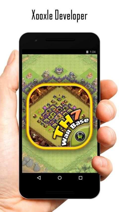Base Maps War COC TH7 screenshot 6
