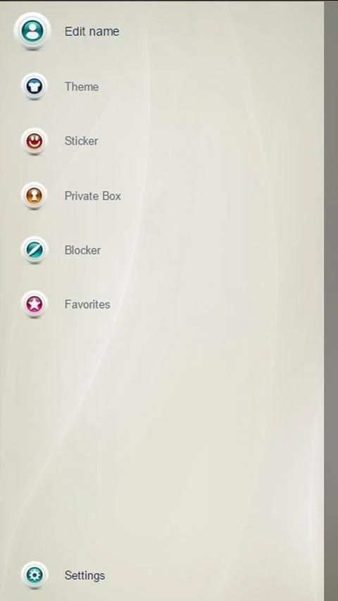 Colorful Buttons GO SMS screenshot 3