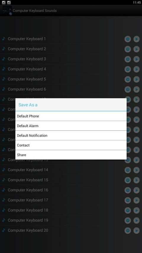 Computer Keyboard Sounds screenshot 4