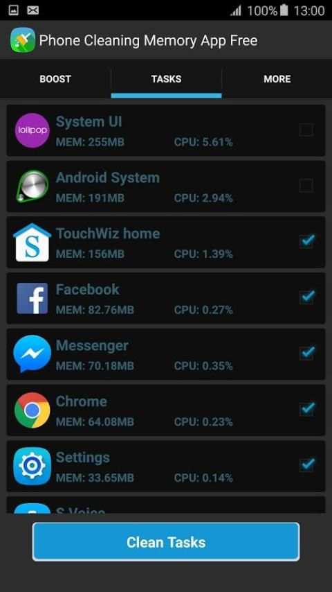Phone Cleaning Memory App Free screenshot 2