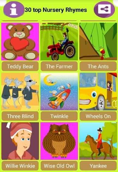 Top 30 Nursery Rhymes screenshot 5