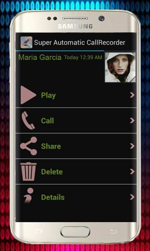 Super Automatic Call Recorder screenshot 3