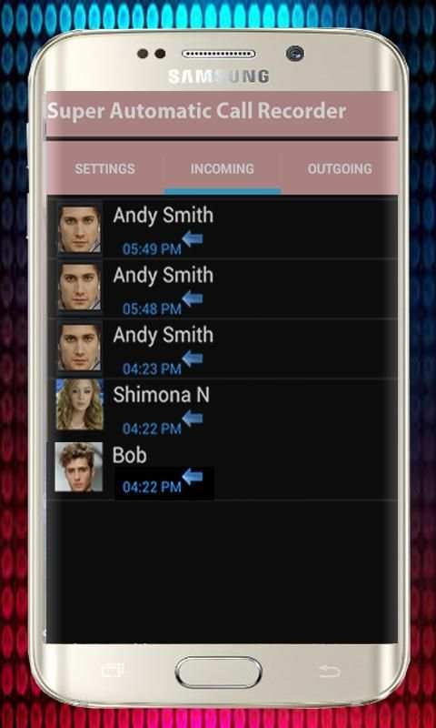 Super Automatic Call Recorder screenshot 5
