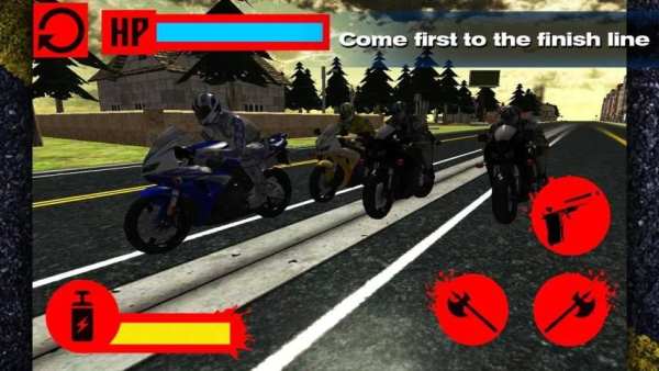 Death Moto Loko HD screenshot 1