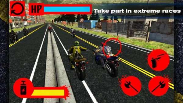 Death Moto Loko HD screenshot 3