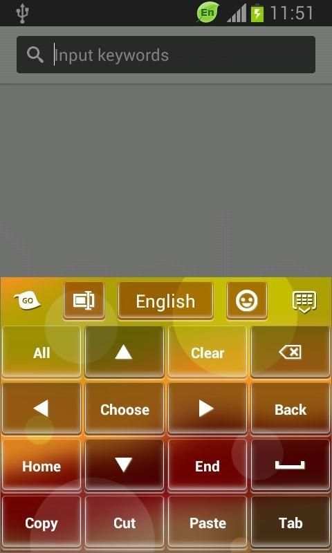 GO Keyboard Keys Color скриншот 2