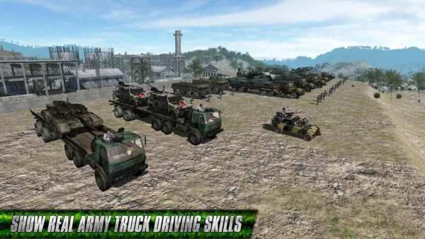 Off Road Army Truck Driving screenshot 8