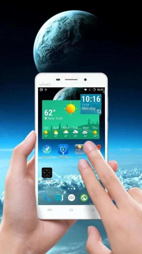 Sunlight Weather Widget Theme screenshot 3