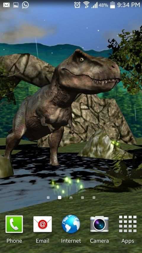 T-REX King live wallpaper Lite скриншот 3