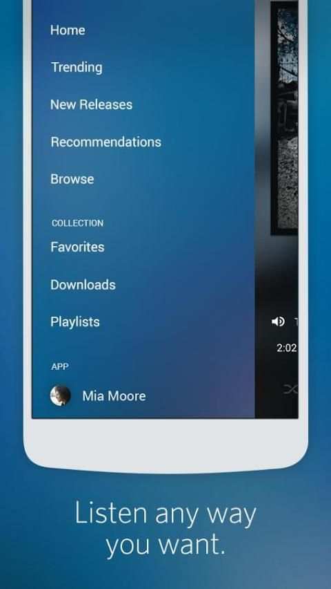 Rdio Music 3 تصوير الشاشة