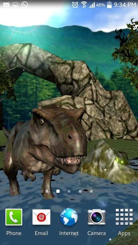 T-REX King live wallpaper Lite screenshot 4