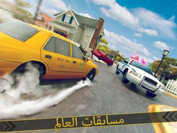 سيارة أجرة مدينة محاكاة سباقات 7 تصوير الشاشة