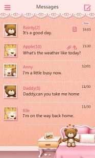 Tema SMS Teddy Bear Imut screenshot 5