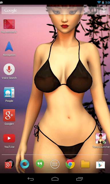 Sexy Anime Girl Yuna Pro screenshot 3