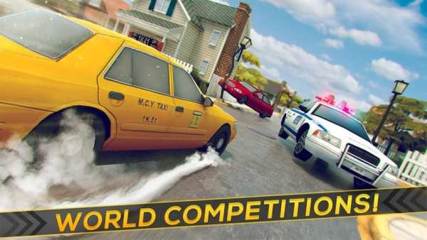 Free Taxi Driver Racing Game screenshot 3