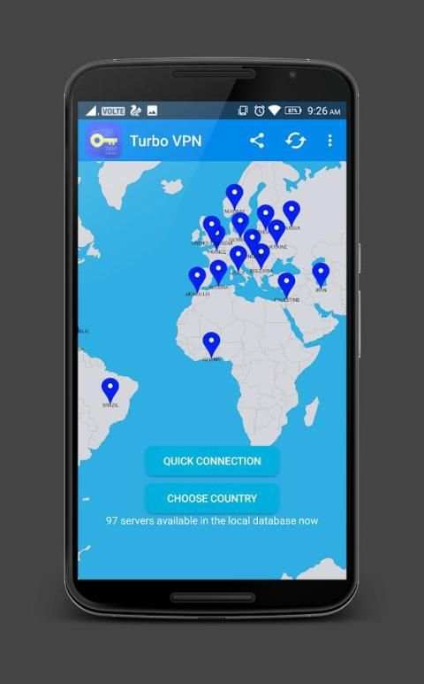 Turbo VPN - Free unblock proxy скриншот 3