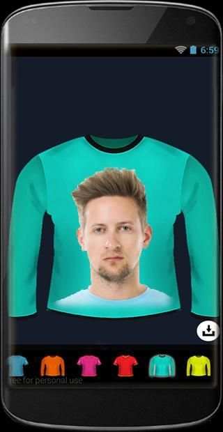 تركيب صورتك على تي شيرت Tshirt screenshot 2