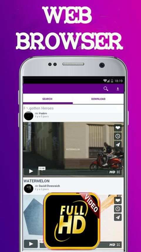 Full HD Video Downloader Go скриншот 3