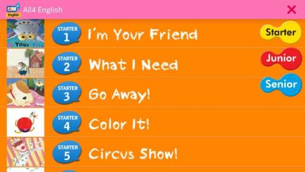 All4 English for Your Kids! скриншот 9