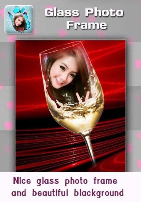 Glass Photo Frame Pic Art Foto 4 تصوير الشاشة