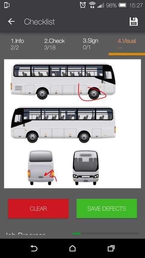 Bus Driver Checklist स्क्रीनशॉट 4