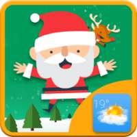 Christmas Weather Widget Theme