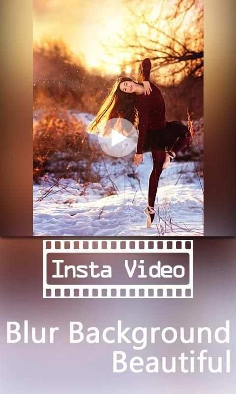 InVideo square video blur screenshot 4