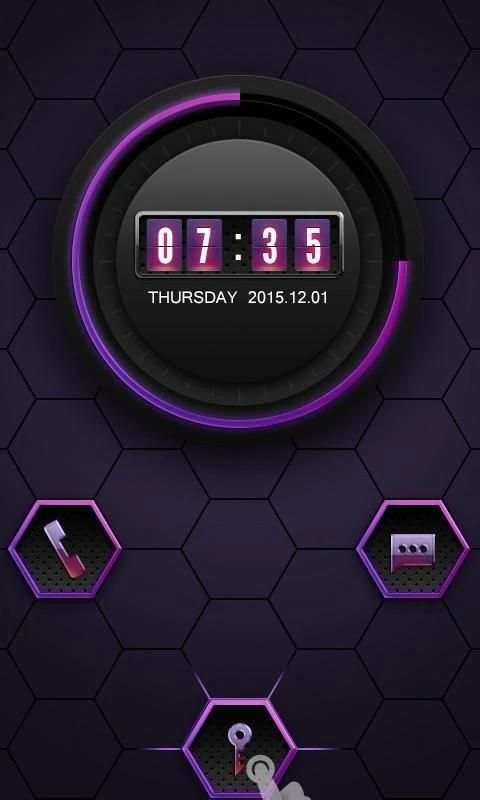 (FREE) New Hexagon GO Locker 1 تصوير الشاشة