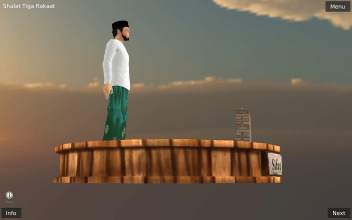 Sifat Shalat Nabi 3D screenshot 2