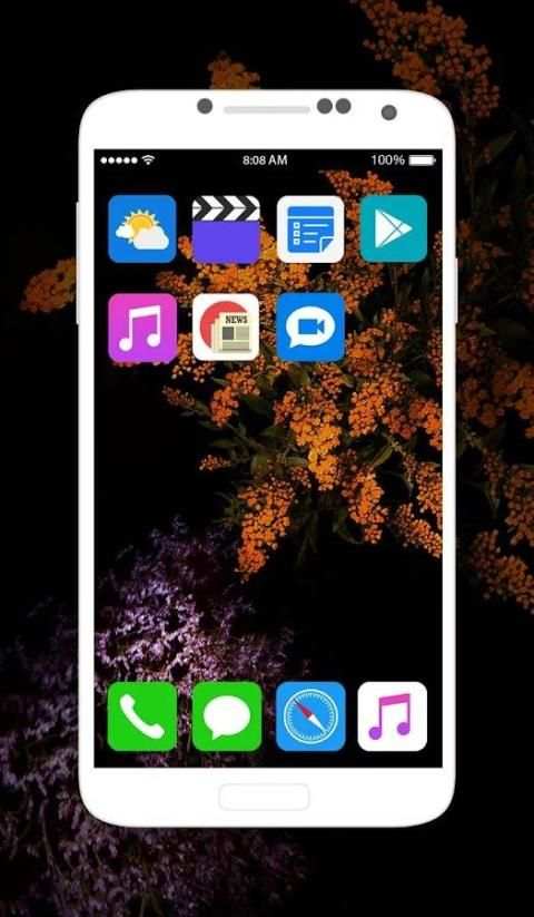 OS 7 Launcher style Iphone screenshot 3