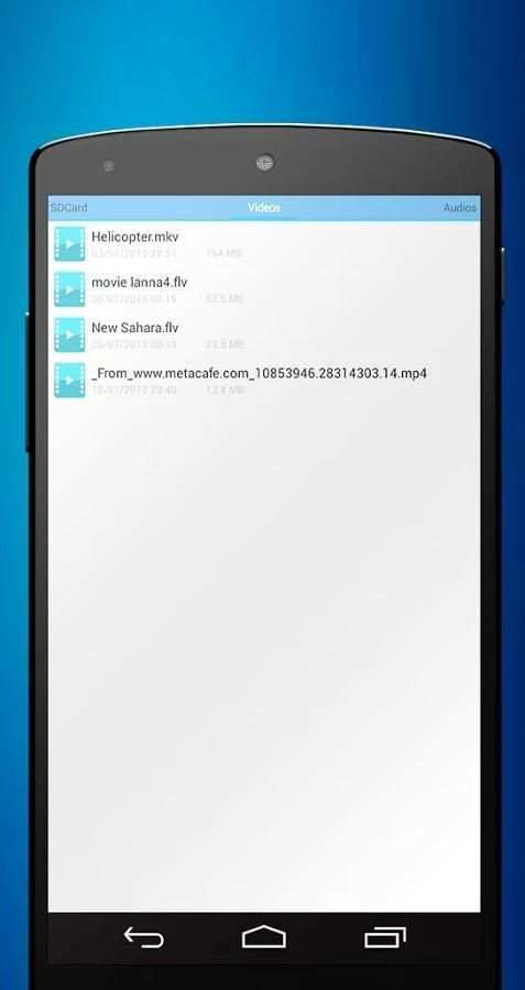 Video Player HD FLV AC3 MP4 स्क्रीनशॉट 2