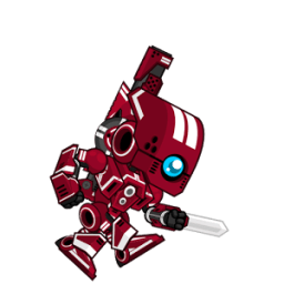 Red Robot Fighter иконка