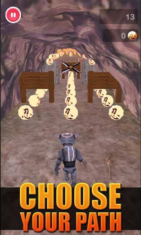 Ninja Hero Run! Jump! Dash! 3D скриншот 1