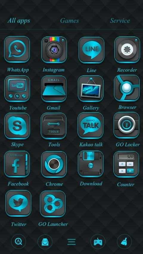 iMan GO Launcher Theme screenshot 4
